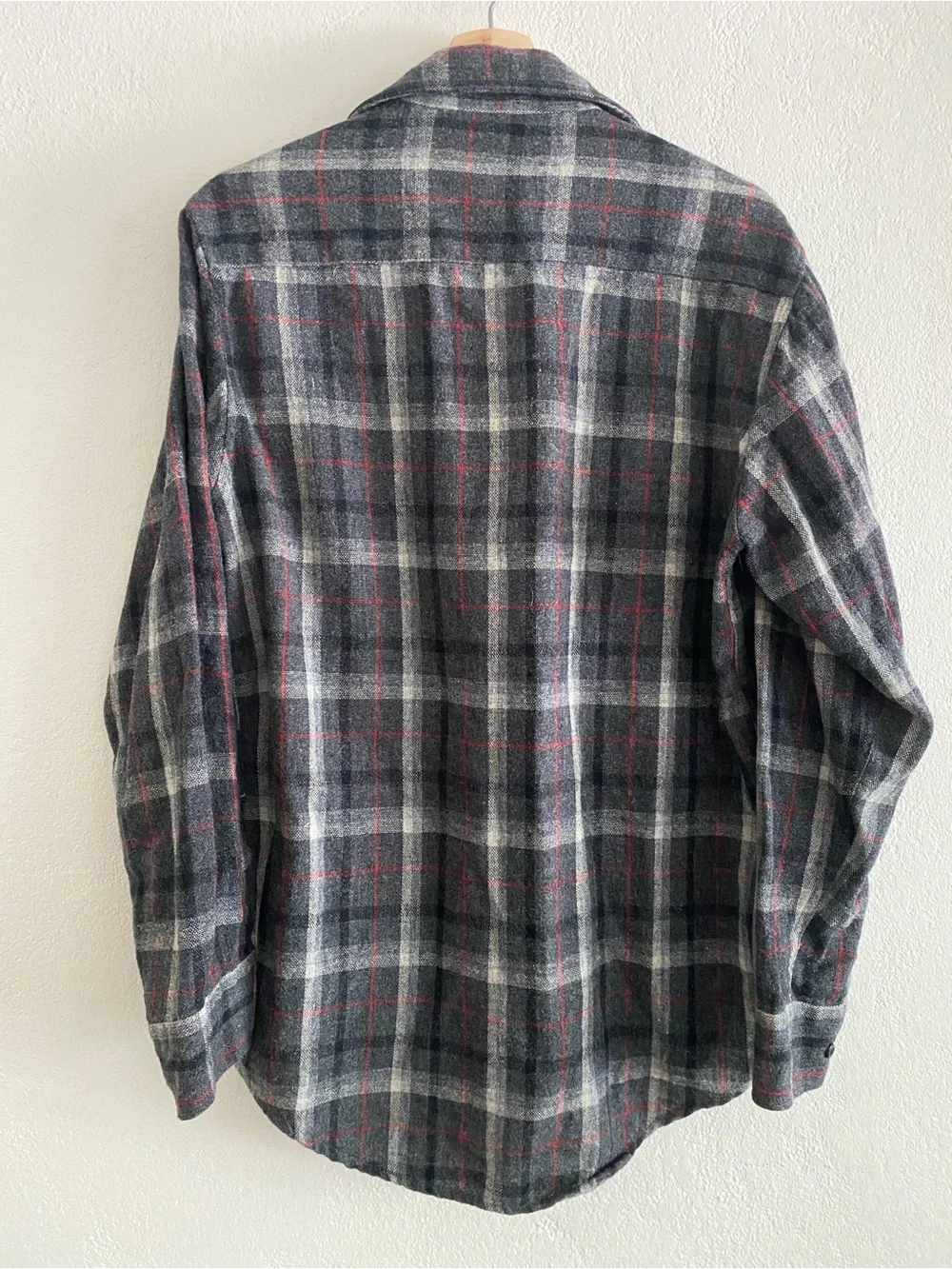 Vintage Fieldmaster Plaid Wool Blend Shirt/Jacket